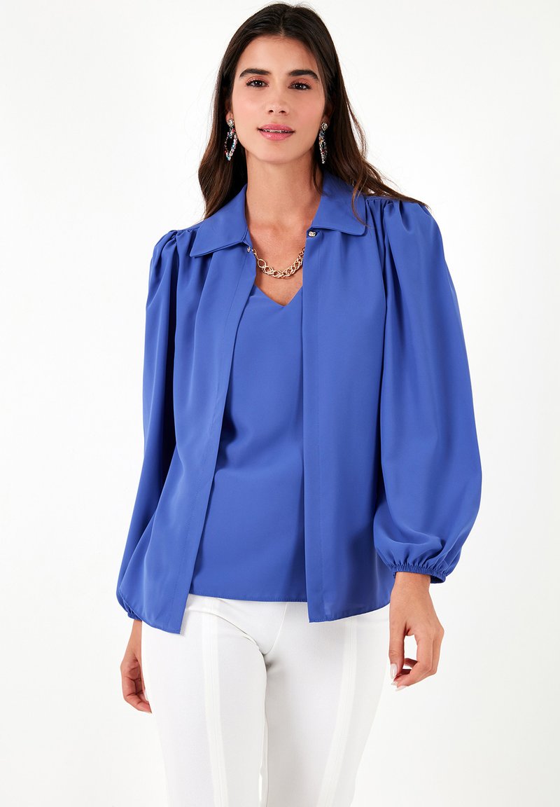 LELA - REGULAR FIT - Bluse - royal blue, Vergrößern