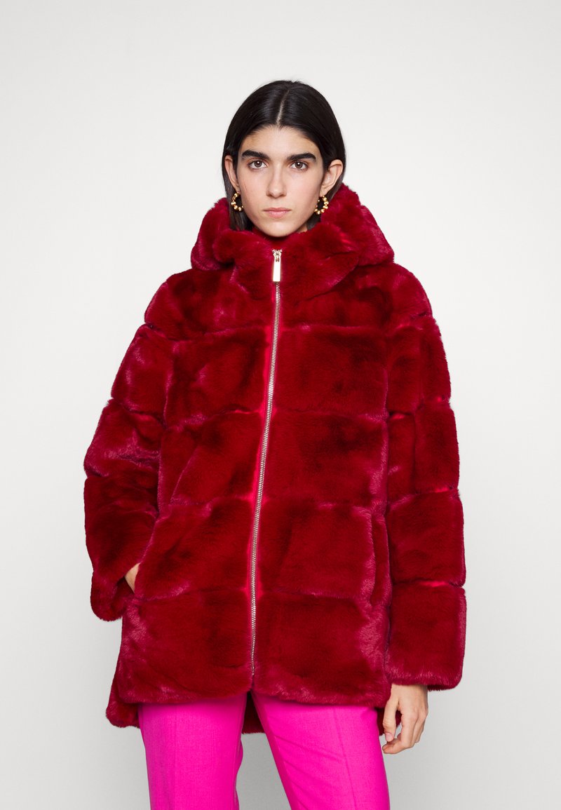 MICHAEL Michael Kors FAUX FURZIP FRONT JACKET Winter jacket red