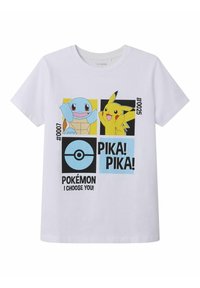 TWO SOON POKÉMON - T-shirt imprimé - bright white