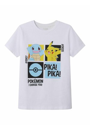 POKÉMON - Print T-shirt - bright white