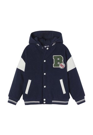 MIT ABNEHMBARER - Bomber Jacket - marine