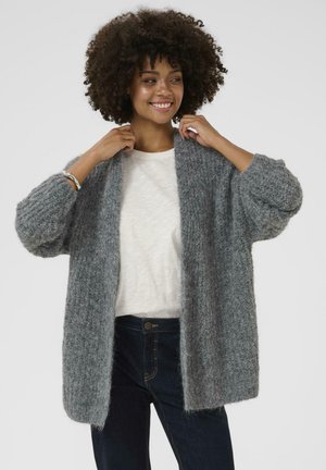 CUbrava Cardigan - Vesta na kopčanje - steel gray melange