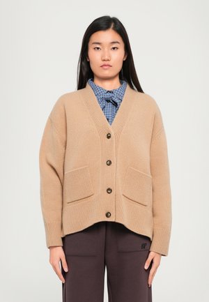 CATALINE - Strickjacke - burro camel