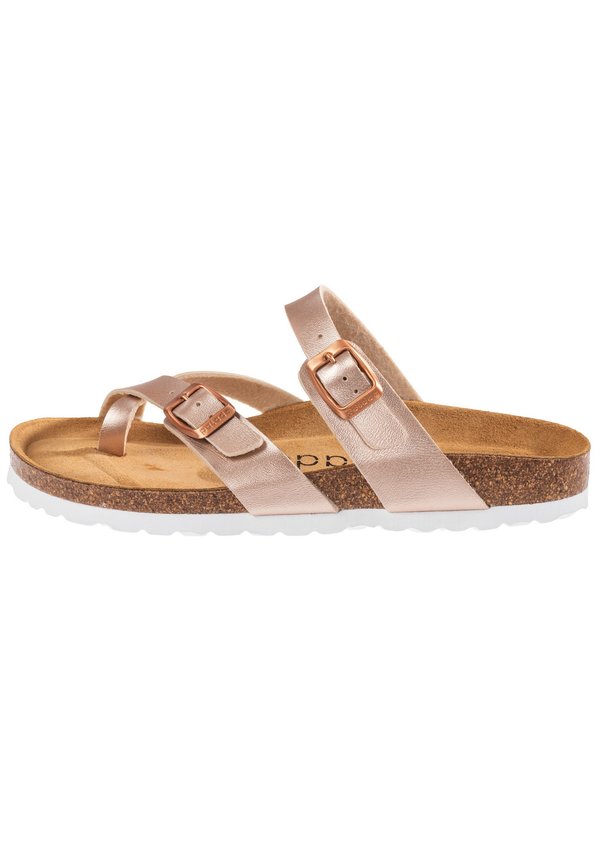 CRES - Pantolette flach - rose bronze
