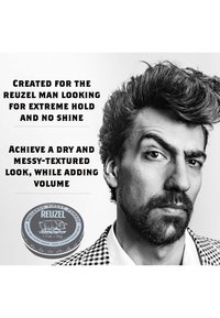 Reuzel EXTREME HOLD MATTE POMADE BY REUZEL FOR MEN - 1.3 OZ POMADE - Styling