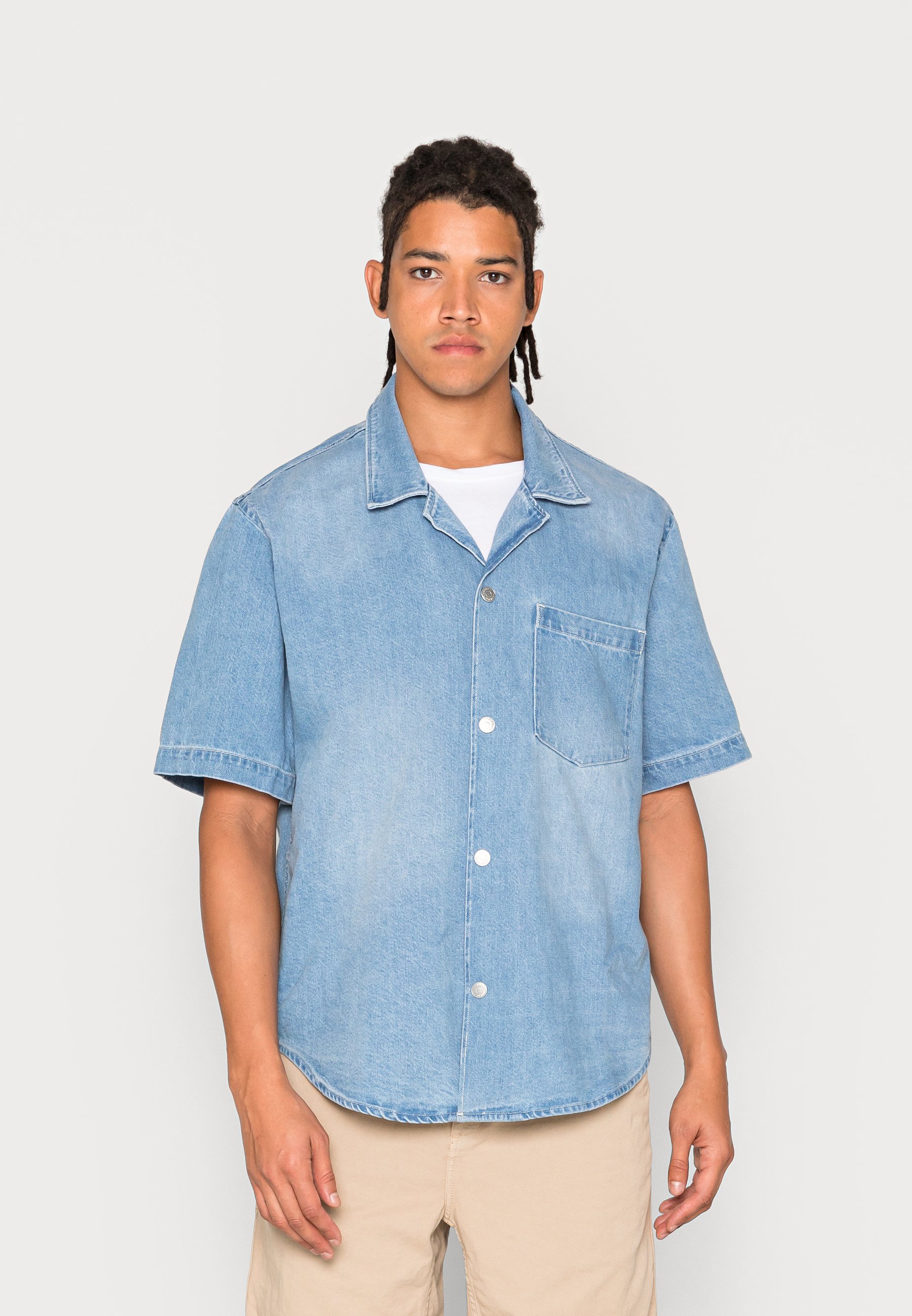weekday denim top