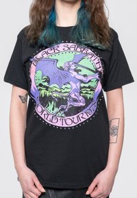 Paradiso Clothing SABBATH TOUR 1978 DIAMANTE - Print T-shirt - black