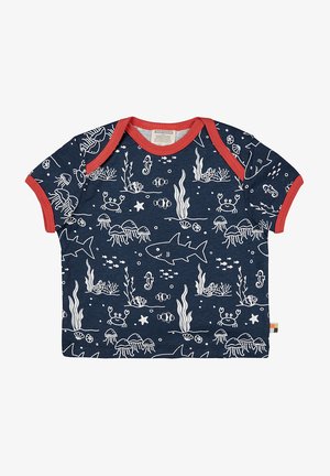 loud + proud, DRUCK - T-shirt print - dunkelblau