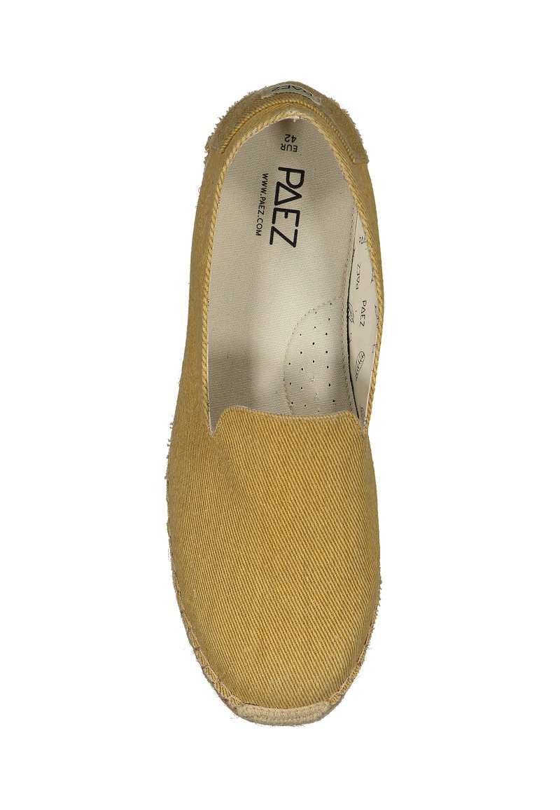 Herren Slipper | Paez Espadrille caramel/ocker-meliert - SG16908 Herren Slipper | Paez Espadrille caramel/ocker-meliert - SG16908