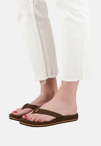 Reef CUSHION BREEZE - Sandále T-bar - chocolate