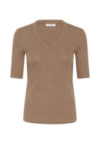 Unausgewählt, brown puce melange