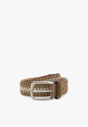 Boggi Milano, BOGGI MILANO - Ceinture tressée - camel