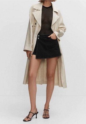Short en jean - black denim
