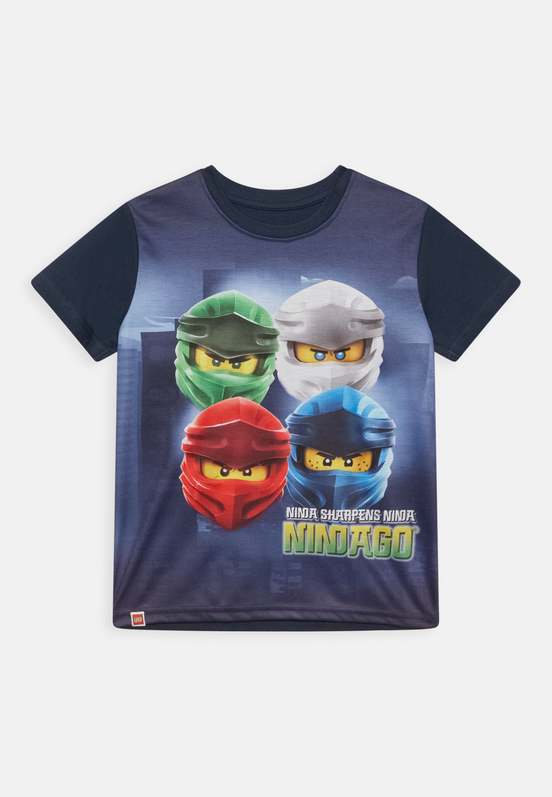 LEGO Wear T-shirt print - dark navy/donkerblauw - Zalando.nl