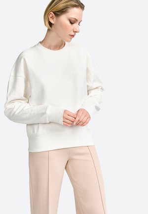 Sweatshirt - pearl white
