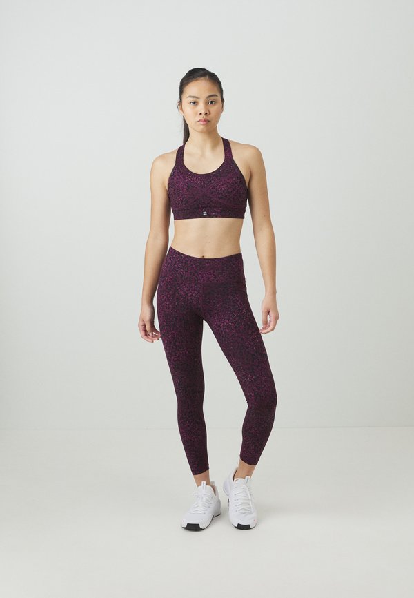 POWER MEDIUM SUPPORT BRA - Medium support sports bra - purple4