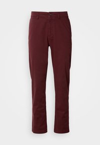 REGULAR - Pantalon classique - dark red