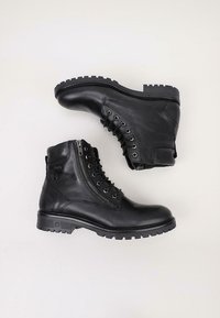 Coronel Tapiocca Botines con cordones - black