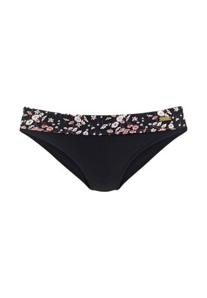 Bikini-Hose - schwarz/bedruckt