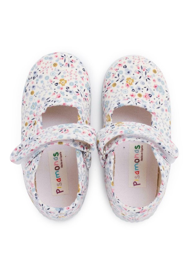 MERCEDITAS ESTAMPADO FLORES TIRA ADHERENTE – Lauflernschuh – flores
