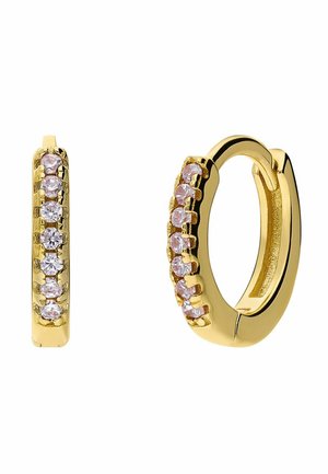 MODERN BASIC - Earrings - gold-coloured pink