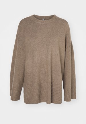 ONLY ONLLOUISE LONG - Jumper - walnut