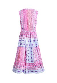 happy girls mit verdeckter Knopfleiste und Tasseln - Vardagsklänning - fuchsia