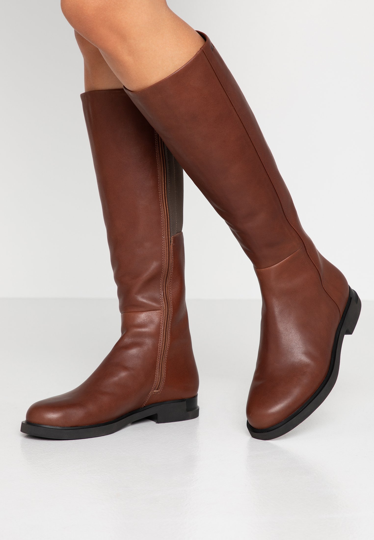 IMAN Klassiska stövlar medium brown IMAN Klassiska stövlar medium brown