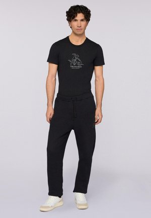 Tracksuit bottoms - black milano