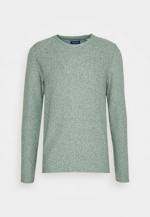 JORKILI CREW NECK - Jersey de punto - pale blue/sea spray cloud dancer