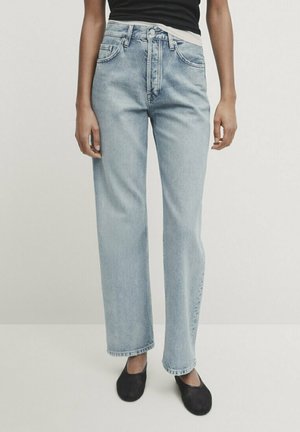 Massimo Dutti Jean droit - light blue