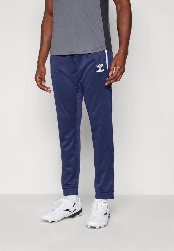 HMLLEAD TRACK PANTS - Tracksuit bottoms - marine