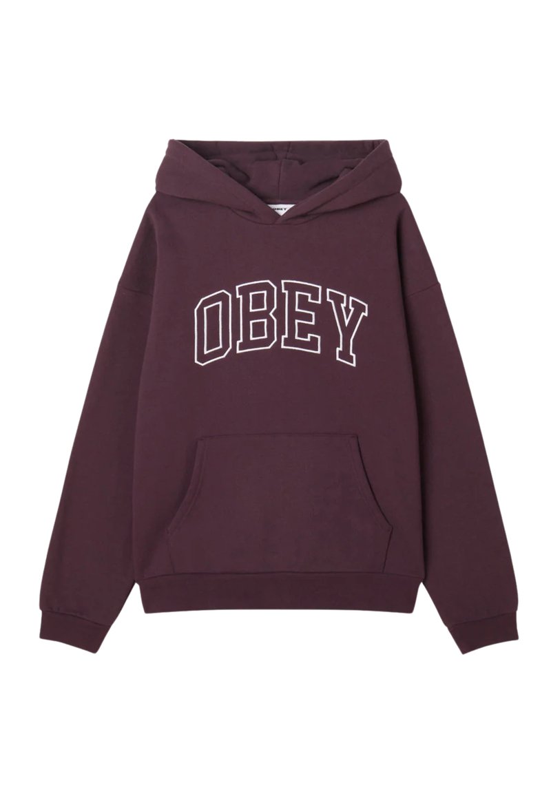 Obey Clothing COLLEGIATE EXTRA HEAVY  - Felpa con cappuccio - viola
