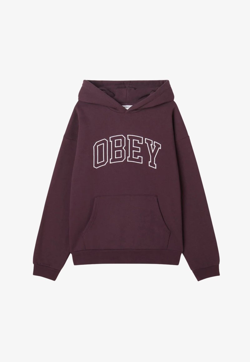 Obey Clothing COLLEGIATE EXTRA HEAVY - Felpa con cappuccio - viola