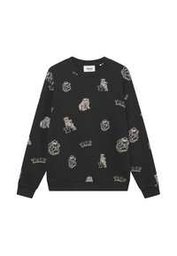 YALE LOGO UNISEX - Sportska majica - black/ivory