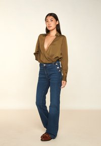 Maison 123 Jeans bootcut - bleu marine