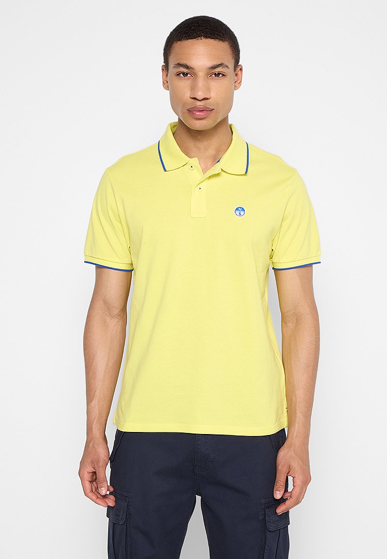 North Sails Poloshirt geel