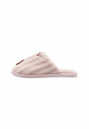 Friends Like These, BORG COSY MATCHA MULE SLIPPERS - Slippers - pink