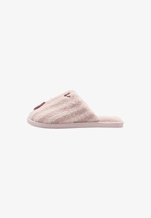 Friends Like These, BORG COSY MATCHA MULE SLIPPERS - Slippers - pink