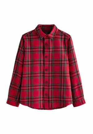 LONG SLEEVE CHECK - REGULAR FIT - Ing - red tartan