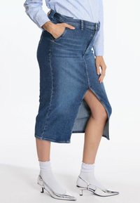 Cache Coeur A-Linien-Rock - mid-blue-used