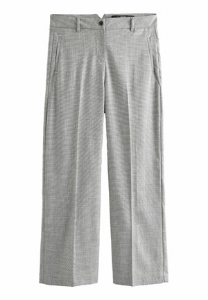 TAILORED CHECK  REGULAR FIT - Pantalon classique - black white check