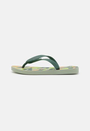 CLASSIC IX KIDS - Boty do bazénu - green/beige
