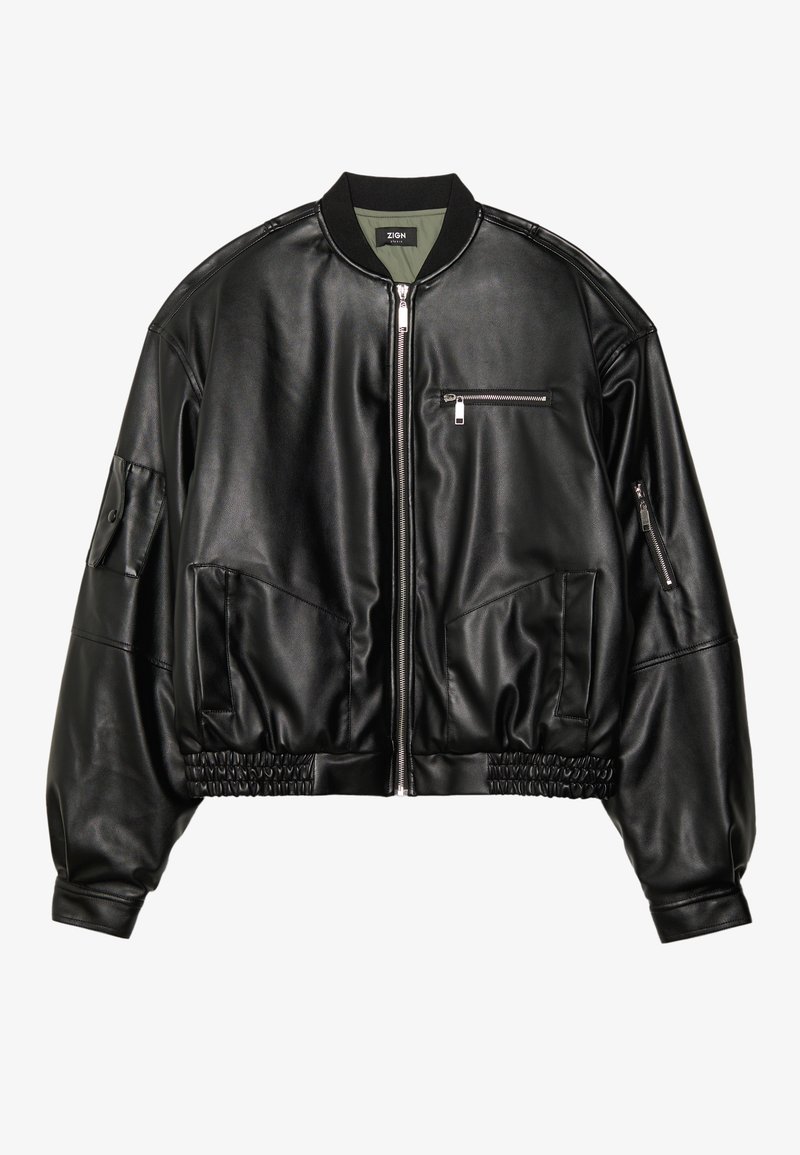 Zign Studio Bomberjacks zwart