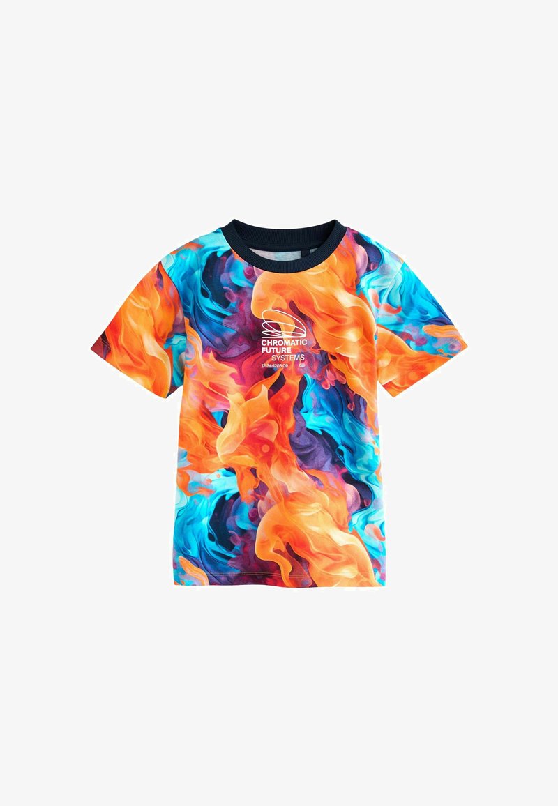 Next SHORT SLEEVE STANDARD - T-shirt med print - multi flames