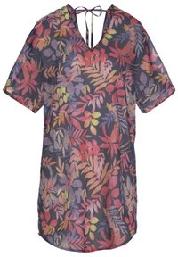 LASCANA Tunica - blau orange bedruckt