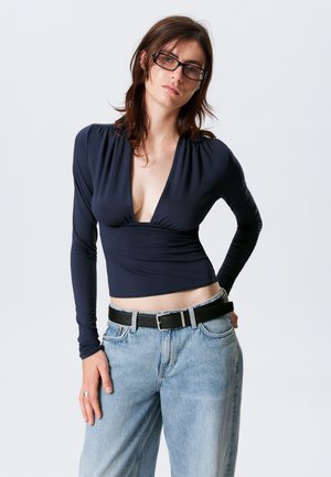 LONG SLEEVE - T-shirt à manches longues - blue dark