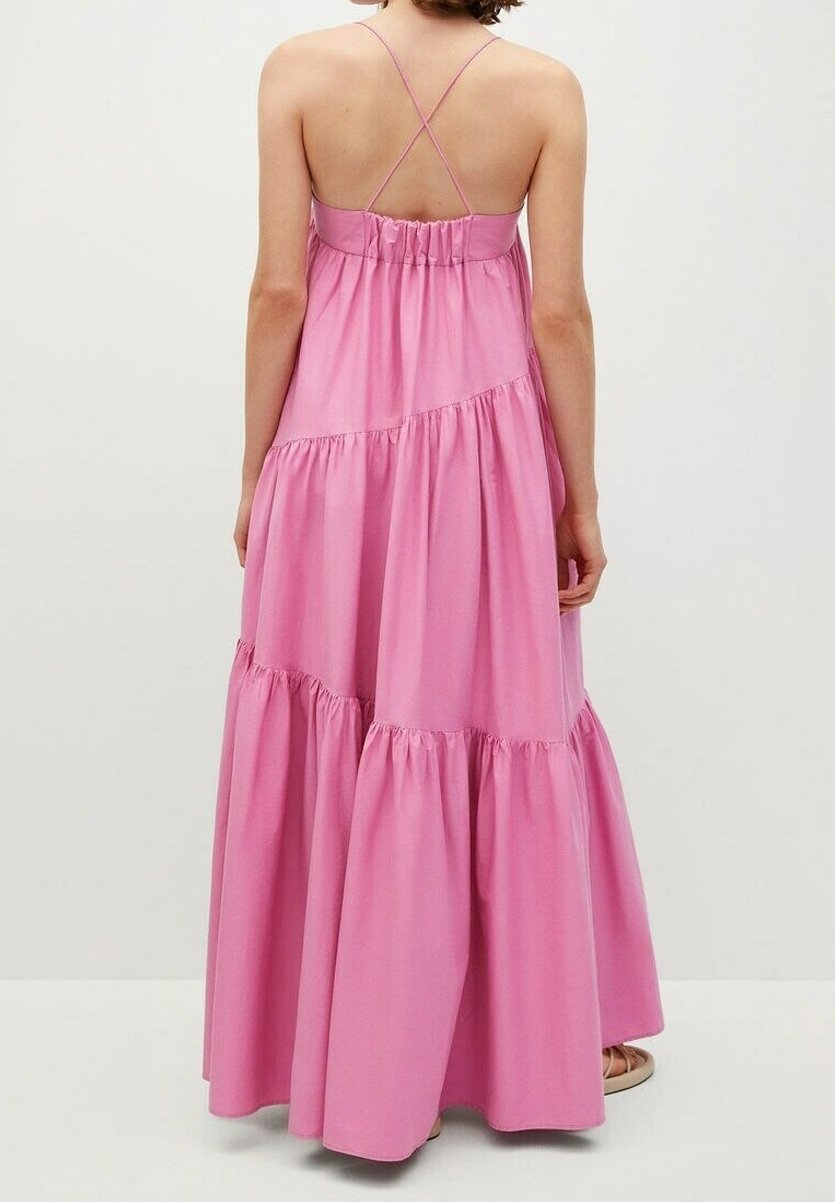 Robe Mango Mode Mango Soldes Femmes Mango Robe Longue Pink/rose