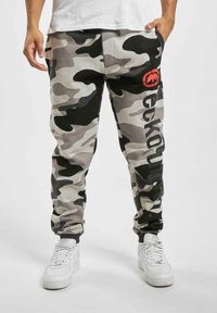 ecko unltd. URBAN CLASSICS 2FACE  - Verryttelyhousut - black camouflage
