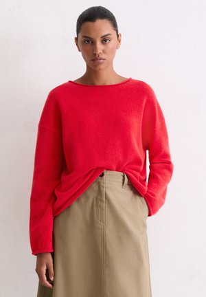 PULLOVER LONGSLEEVE - Pullover - bright red